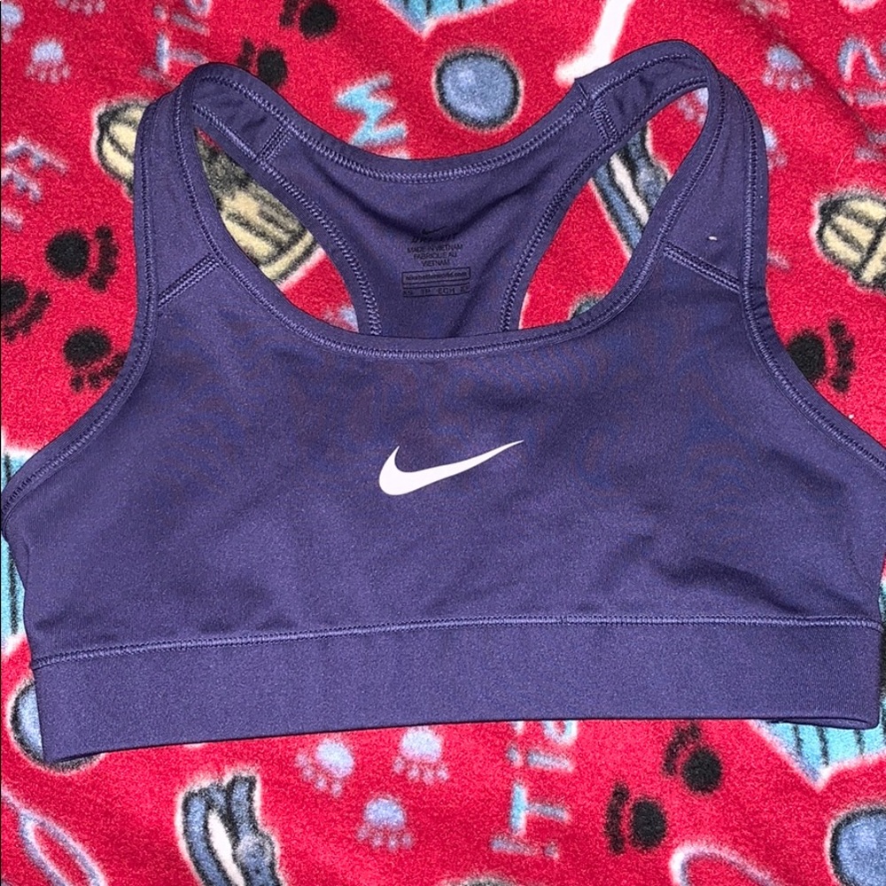 NWOT purple nike sports bra!